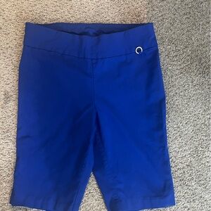 Rafaella Blue Bermudas Lightweight Shorts